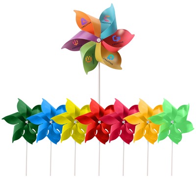 Spinner Six Leaf Pinwheel