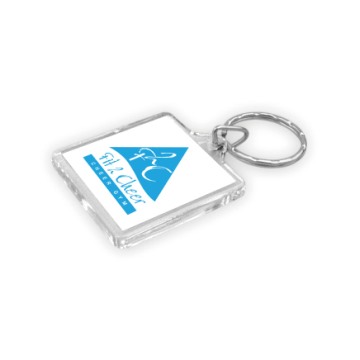 Square Insert Key Tag