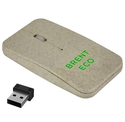 Wolfe Wheat Straw Wireless Mouse