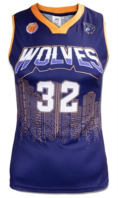 Womens Polyester Ultra Mesh Basketball Top