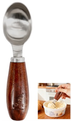 Wooden Handle Ice Cream Scoop