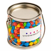 170g Mini M And Ms In Small PVC Bucket