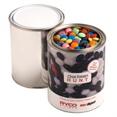 1kg Choc Beans In Large Paint Tin