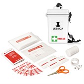 21 Piece White Waterproof First Aid Kit