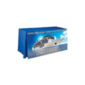 4ft 4 Sided Pleated Tablecloth