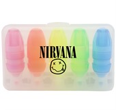 5 Pack Mini Highlighters