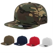 5 Panel Flat Peak Cap