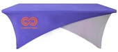8ft Cross Over Stretch Table Cover