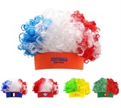 afro 3 colour headband wig