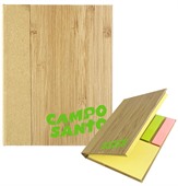 Baxter Bamboo Sticky Notebook