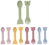 Bear Silicone Kids Cutlery Set