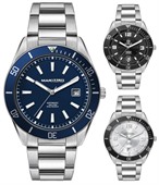 Bedrock Stainless Steel Band Miners Watch