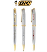 BIC Worthington Chrome Ballpoint Pen