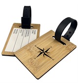 Bijou Bamboo Luggage Tag