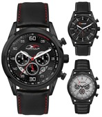 blaze black chronograph watch