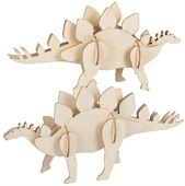 BRANDCRAFT Stegosaurus Basswood Model