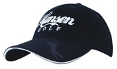 Brushed Cotton Golf Cap