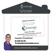 Business Card House Magnet