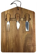 Chevre Cheese Board And Knife Set