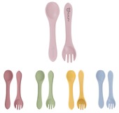 Classic Silicone Kids Cutlery Set