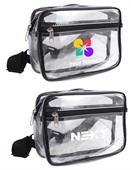 Clear Zippered Waist Bag