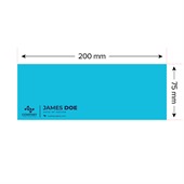 Coloured 200x75mm Sticky Note Pad - 100 Sheet