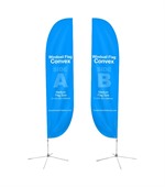 Convex Feather Small Banner