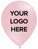 Customised Baby Pink Balloons