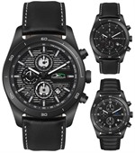 DeLuca Black Chronograph Watch