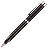 Derofe Stripe Black Ballpoint Pen