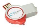 Domed Light Up Flash Drive