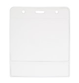 Dual Pocket Plastic Card Holder