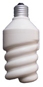 Eco Light Bulb Squeeze Shape