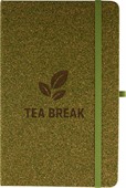 eco tea grounds notebook