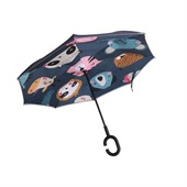 Full Colour Kids Reversible Umbrella