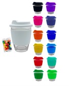 Jelly Beans In Modena Glass Coffee Cup