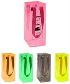 Jelly Colour PVC Waterproof Wine Carrier