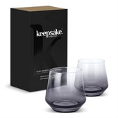 Keepsake Tinted 2 x Whiskey Glass