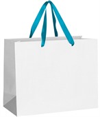 Large Full Colour Ribbon Handle Paper Bag