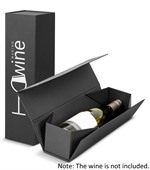 Magnetic Closure Single Bottle Wine Gift Box