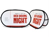 Medium Oval Shaped Pop Up Banner