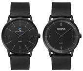 Mens Conti Black Dress Watch