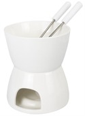 Mini Ceramic Fondue Set