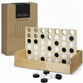 NATURA Quattro Wooden Four In A Row