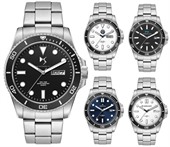 Onyx Stainless Steel Band Sports Watch