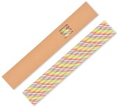 Pack of 10 Wax Paper Straws