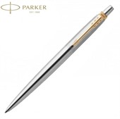 Parker Jotter Ballpoint Brushed Stainless GT