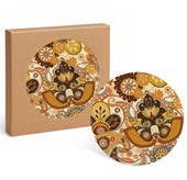 Round Ceramic Coaster