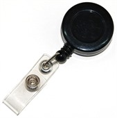 Round Retractable Badge Holder