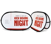 Small Oval Shaped Pop Up Banner
